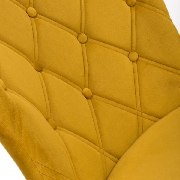Costa Rica Dining Chair - Mustard (Sold In Pairs - Priced Per Chair) - Image 6