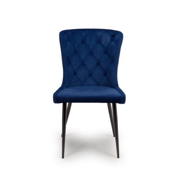 Costa Rica Dining Chair - Navy (Sold In Pairs - Priced Per Chair) - Image 2