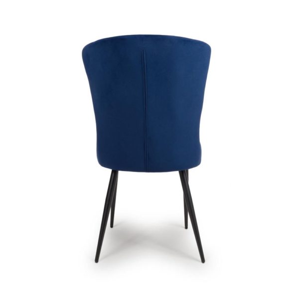 Costa Rica Dining Chair - Navy (Sold In Pairs - Priced Per Chair) - Image 5