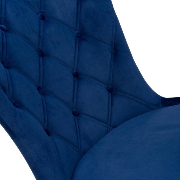 Costa Rica Dining Chair - Navy (Sold In Pairs - Priced Per Chair) - Image 6