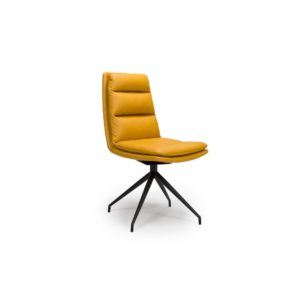 Perth Swivel Dining Chair - Ochre   (Sold In Pairs - Priced Per Chair)