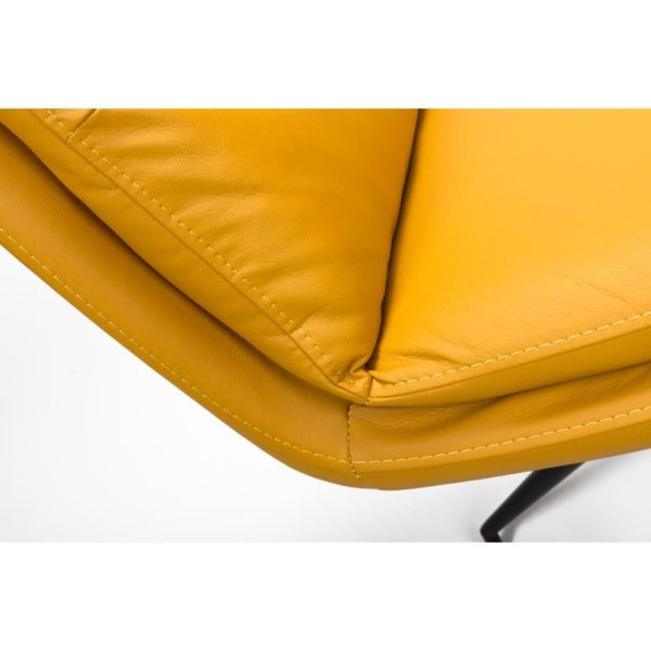 Perth Swivel Dining Chair - Ochre   (Sold In Pairs - Priced Per Chair) - Image 8