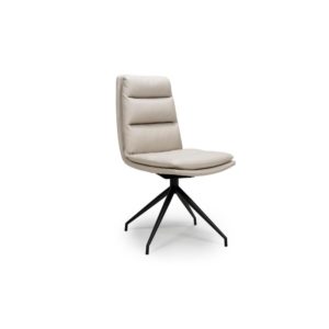 Perth Swivel Dining Chair- Taupe  (Sold In Pairs - Priced Per Chair)