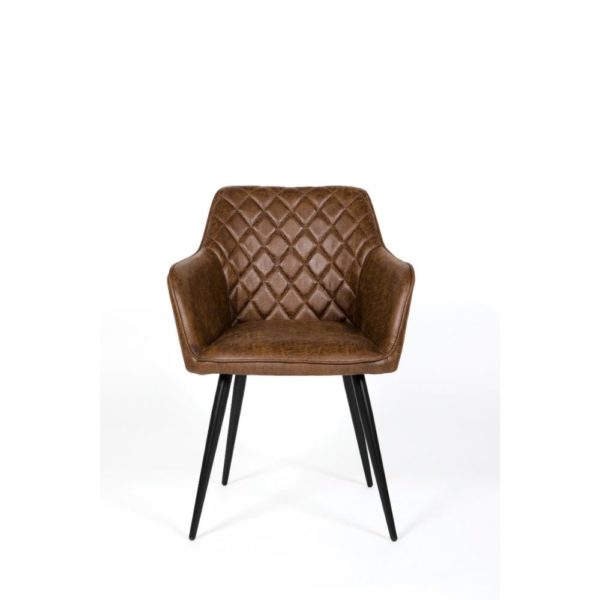 Oxford Carver Chair - Antique Brown - (Sold In Pairs - Priced Per Chair) - Image 2