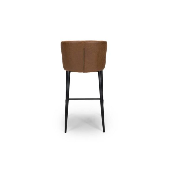 Oxford Bar Stools - Antique Brown (Sold In Pairs - Priced Per Stool) - Image 4