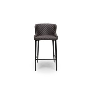 Oxford Bar Stool - Grey - (Sold In Pairs - Priced Per Stool)