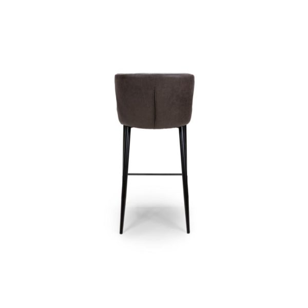 Oxford Bar Stool - Grey - (Sold In Pairs - Priced Per Stool) - Image 4