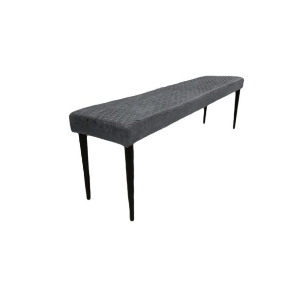 Oxford Dining Bench - Grey - Image 2