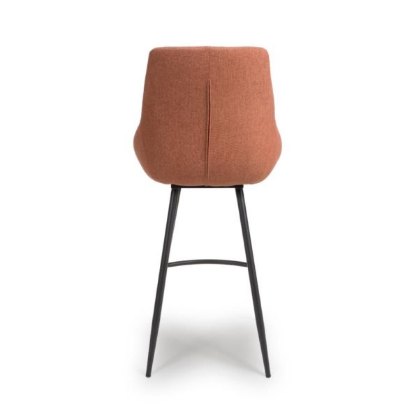 Dubai Bar Stool - Brick (Sold In Pairs - Priced Per Stool) - Image 4