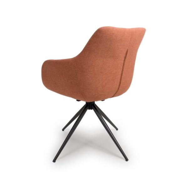 Dubai Swivel Carver- Brick (Sold In Pairs - Priced Per Chair) - Image 3