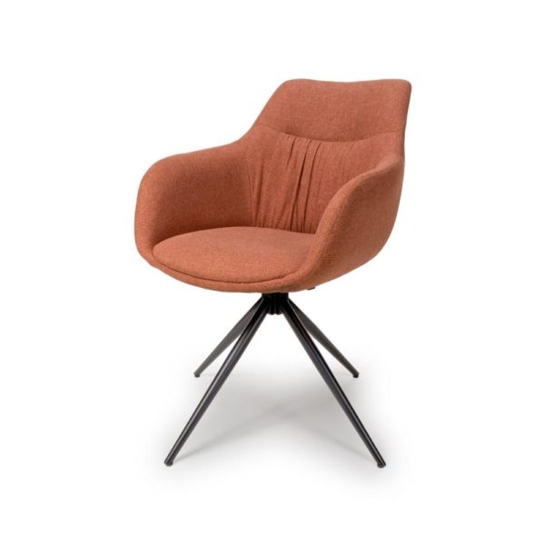 Dubai Swivel Carver- Brick (Sold In Pairs - Priced Per Chair) - Image 5