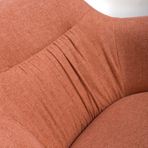Dubai Swivel Carver- Brick (Sold In Pairs - Priced Per Chair) - Image 7