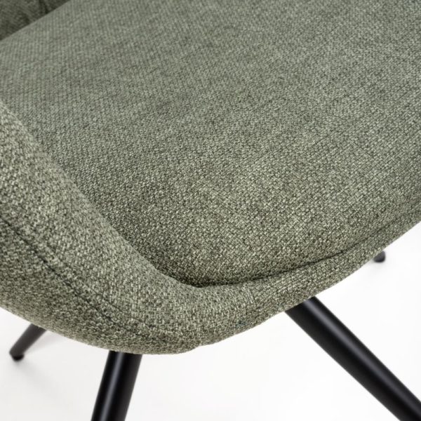 Dubai Swivel Carver - Sage (Sold In Pairs - Priced Per Chair) - Image 6