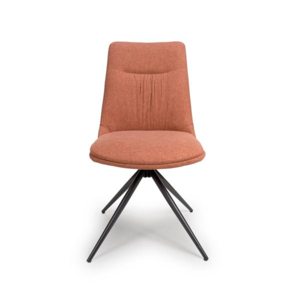 Dubai Swivel Chair - Rust (Sold In Pairs - Priced Per Chair) - Image 2
