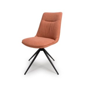 Dubai Swivel Chair - Rust (Sold In Pairs - Priced Per Chair)