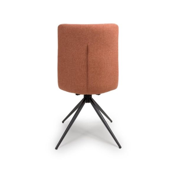 Dubai Swivel Chair - Rust (Sold In Pairs - Priced Per Chair) - Image 5