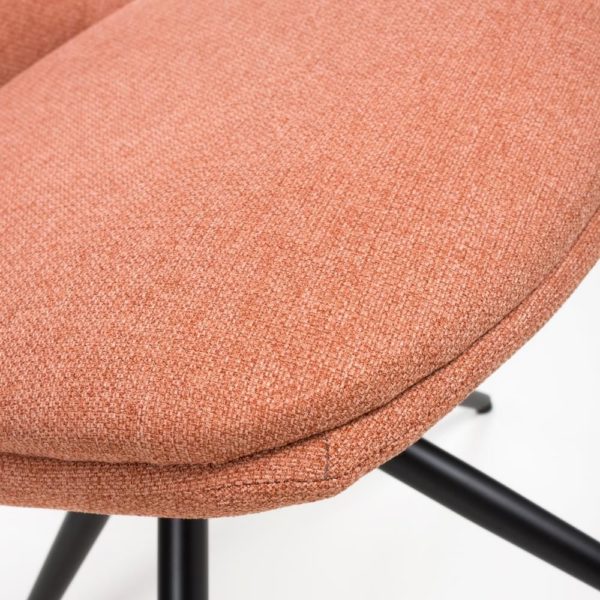Dubai Swivel Chair - Rust (Sold In Pairs - Priced Per Chair) - Image 6