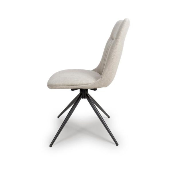 Dubai Swivel Chair - Natural - (Sold In Pairs - Priced Per Chair) - Image 2