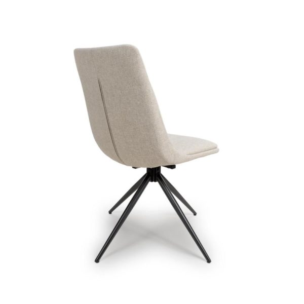 Dubai Swivel Chair - Natural - (Sold In Pairs - Priced Per Chair) - Image 4