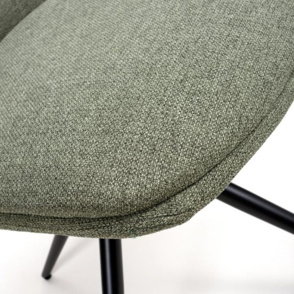 Dubai Swivel Dining Chair - Sage (Sold In Pairs - Priced Per Chair) - Image 6