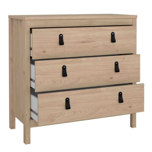 Poplars 3 Drawer Chest - Image 7