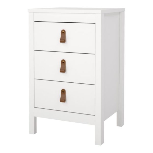 Poplars 3 Drawer Bedside - Image 3
