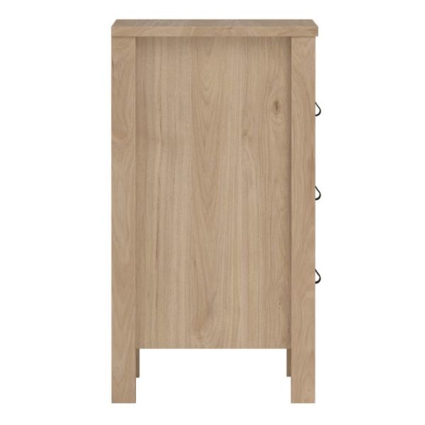 Poplars 3 Drawer Bedside - Image 20