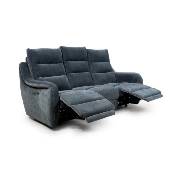 Nora 3 Seater Power Recliner Sofa - Image 5