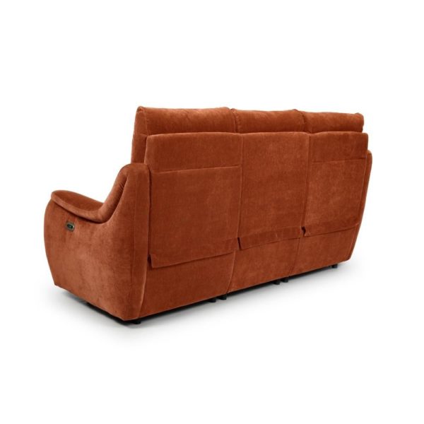 Nora 3 Seater Power Recliner Sofa - Image 9