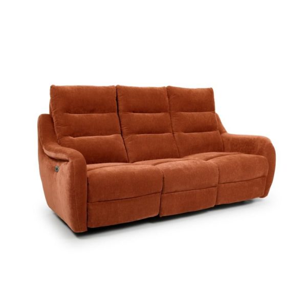 Nora 3 Seater Power Recliner Sofa - Image 2