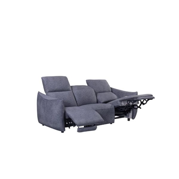 Mila 3 Seater Power Recliner Sofa - Image 5