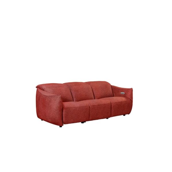 Mila 3 Seater Power Recliner Sofa - Image 4