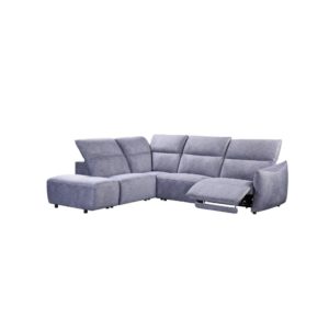 Mila Left Hand Facing Corner Sofa - Power Recliner