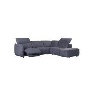 Mila Right Hand Facing Corner Sofa - Power Recliner