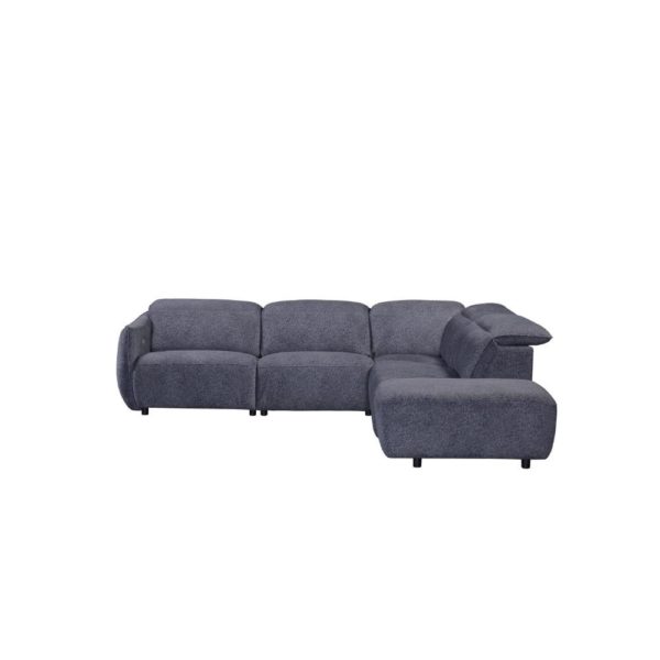 Mila Right Hand Facing Corner Sofa - Power Recliner - Image 11