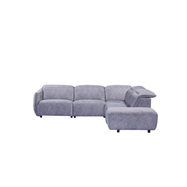Mila Right Hand Facing Corner Sofa - Power Recliner - Image 6