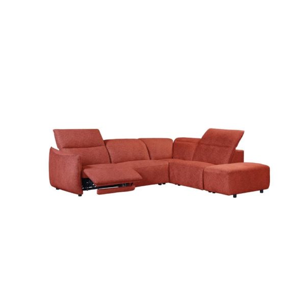 Mila Right Hand Facing Corner Sofa - Power Recliner - Image 7