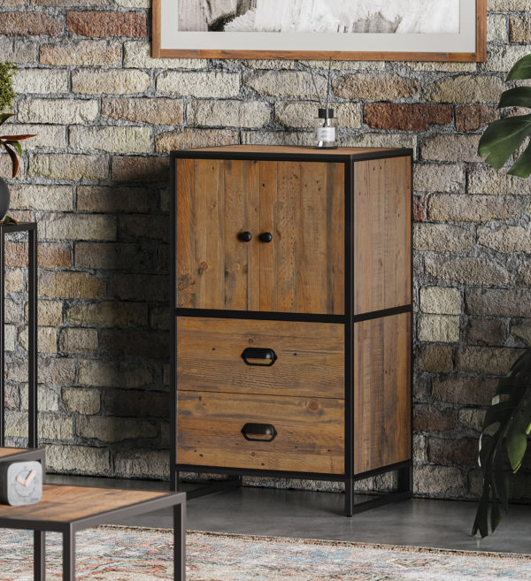 Oslo Modular Medium Cupboard With Doors - Image 3
