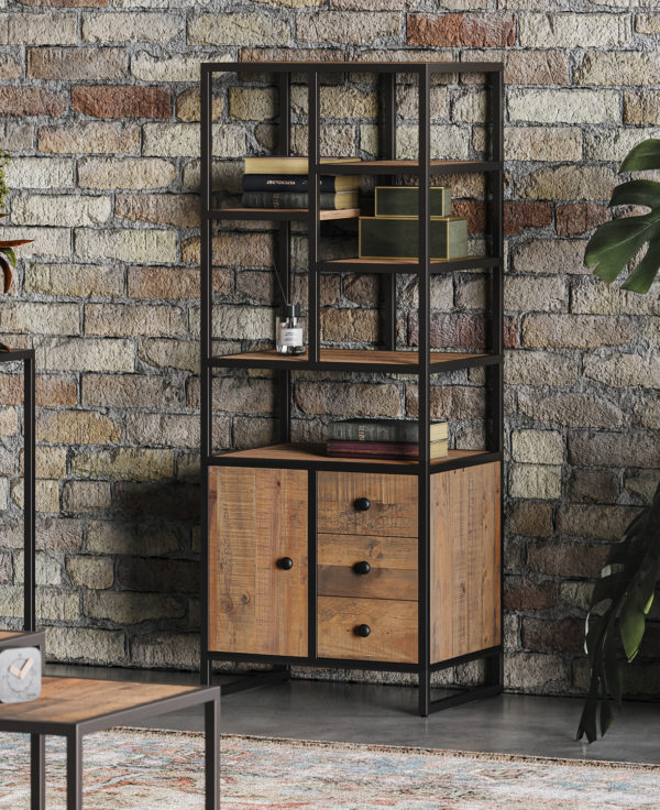 Oslo Modular Tall Unit With Doors/Drawers & Shelves - Image 2