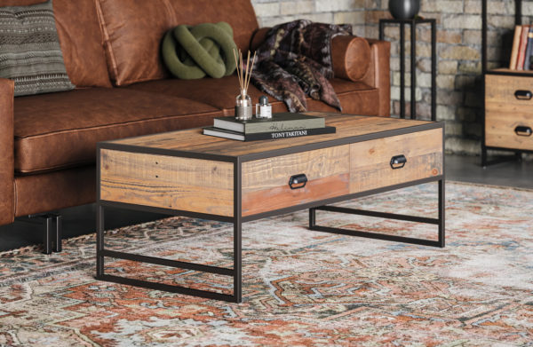 Oslo 4 Drawer Coffee Table - Image 2