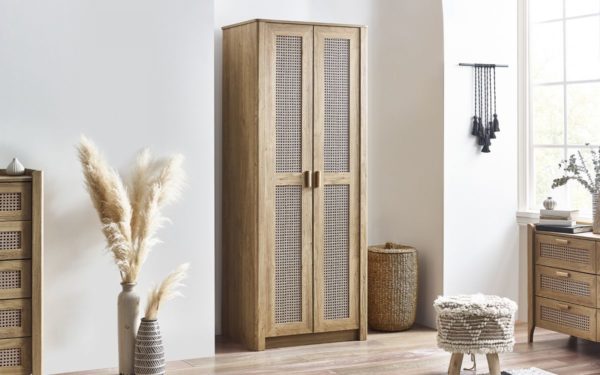 Joey 2 Door Wardrobe - Image 7