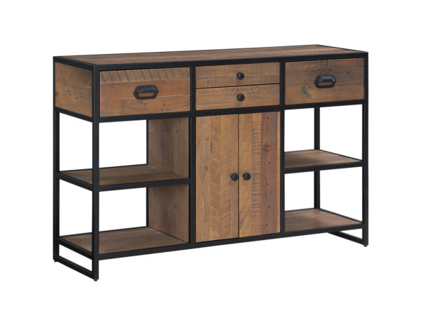 Oslo Large Open Console With Doors