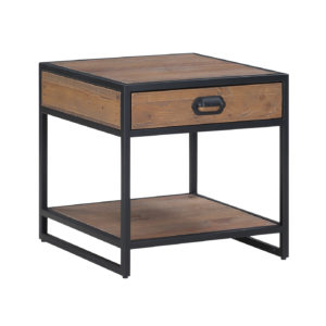Oslo Lamp / Side Table With Drawer