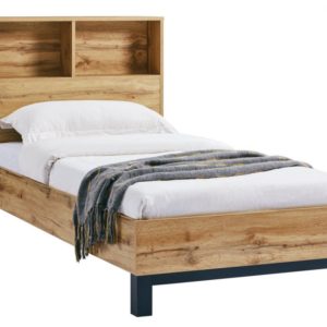 Java Single Bookcase Bed