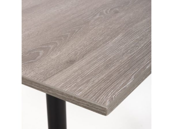 Orlando Square 800mm Table Grey - Image 2