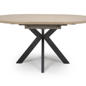 Orlando Extending Round Dining Table Oak