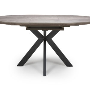 Orlando Extending Round Dining Table Grey