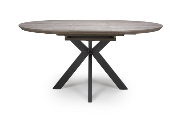 Orlando Extending Round Dining Table Grey