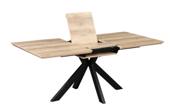 Orlando Extending Dining Table 1400-1800mm Oak - Image 3