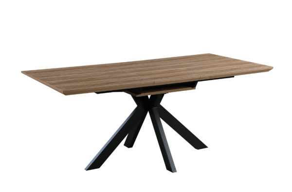 Orlando Extending Dining Table 1400-1800 Light Walnut